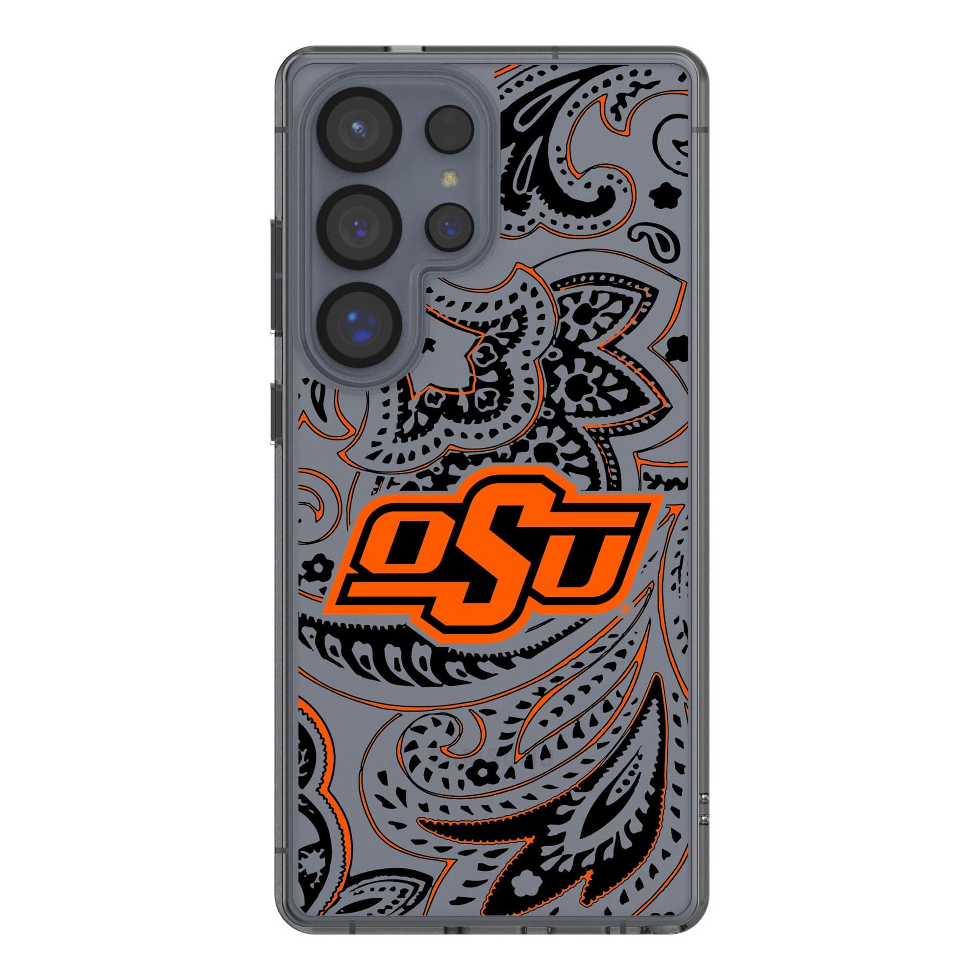 Keyscaper - NCAA - Oklahoma State Cowboys Paisley Galaxy Clear Case - S25 Plus - Multicolor price history on PriceWatchPro