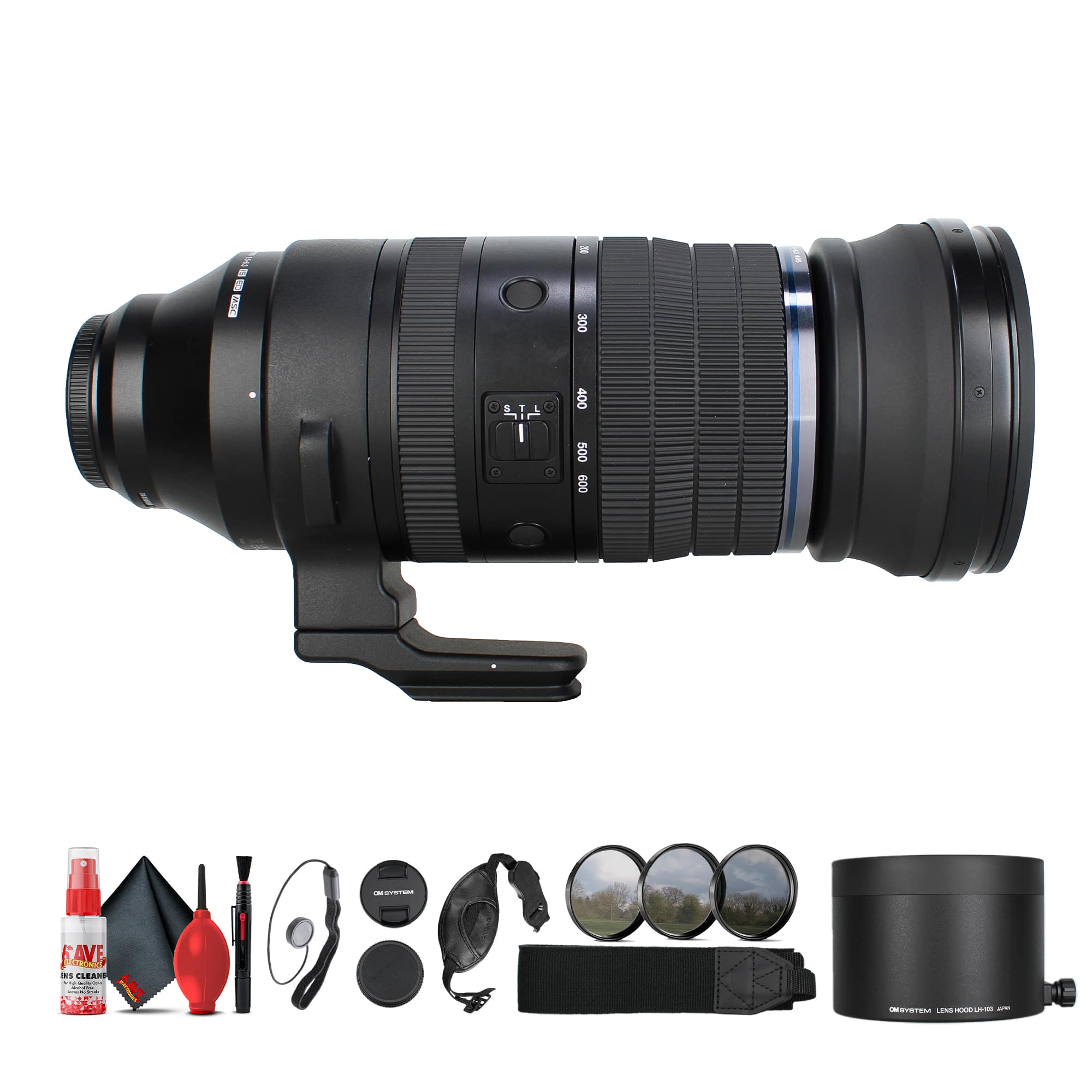 Bundle - OM System - M.Zuiko Digital ED 150-600mm f/5-6.3 IS Lens (MFT) - Black price history on PriceWatchPro