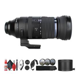 Bundle - OM System - M.Zuiko Digital ED 150-600mm f/5-6.3 IS Lens (MFT) - Black