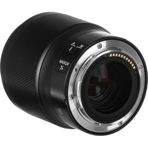 Left. Nikon - Nikon Nikkor Z 50mm f/1.8 S Lens for Z Series Mirrorless Camera w/ Advanced Accessory Bundle | 20083 | Nikon Z 50mm - Black.