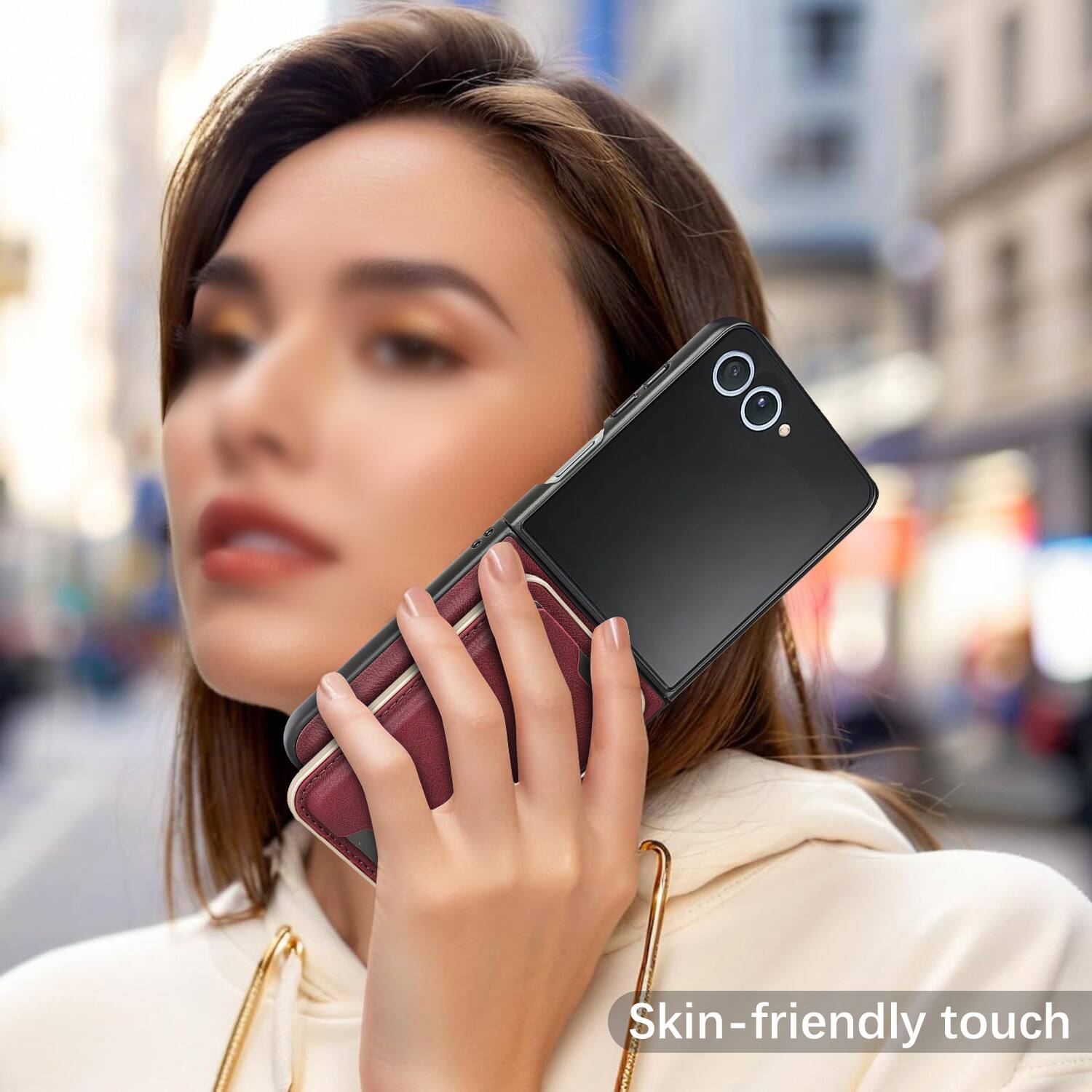 Skin-friendly touch