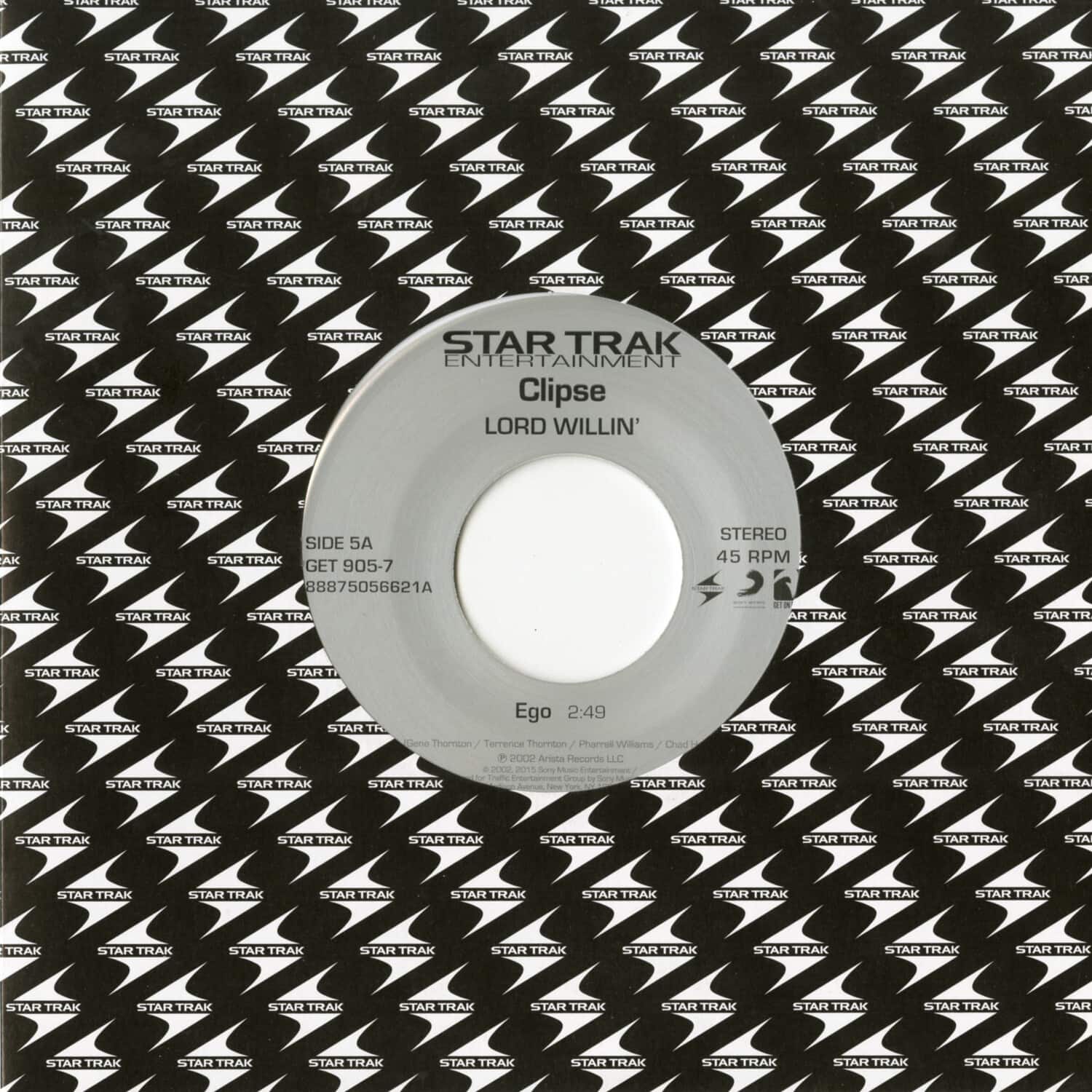 Clipse - Ego / Comedy Central   - 7-INCH SINGLE [7 inch Vinyl Disc]