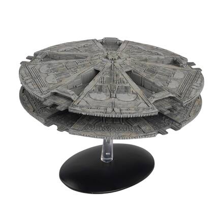 Front. Eaglemoss - Eaglemoss Battlestar Galactica Ship Replica | Baseship (Classic) - Grey.