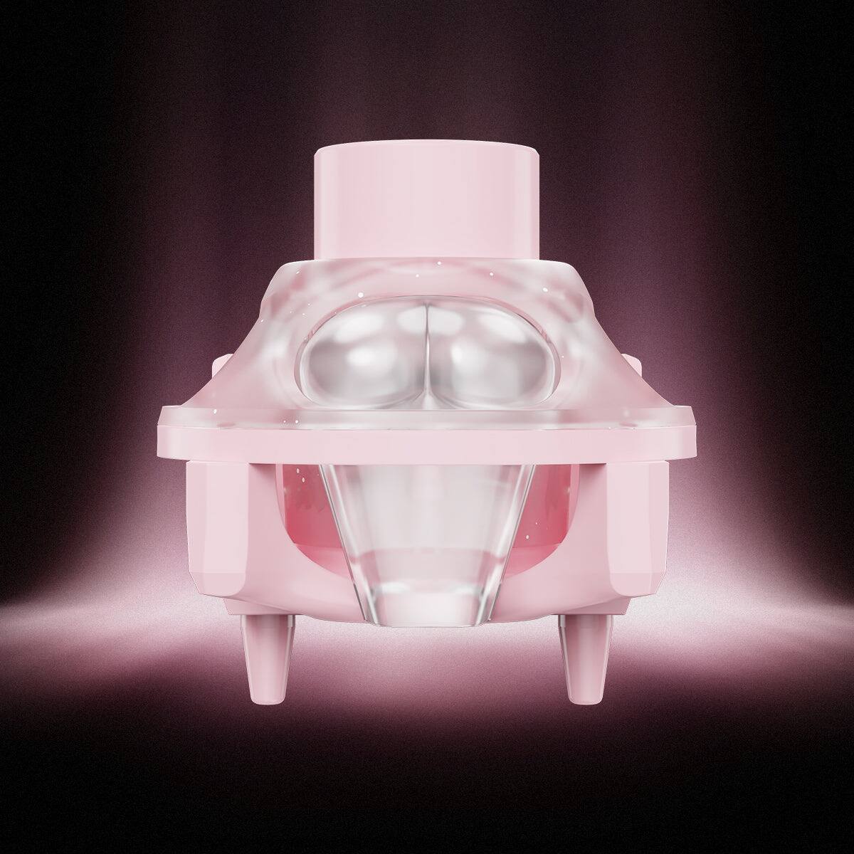 Alt View 2. GravaStar - GravaStar UFO Magnetic Hall Effect Gaming Switches Hot-Swappable Contactless Switches with 100M+ Lifespan Pink 10pcs - Pink.