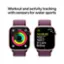 Workout and activity tracking with sensors for water sports: 10:09 # 10:09 80 19:39.05 ACTIVE 152 CAL TOTAL 182 CAL 37 LAPS 925YD.