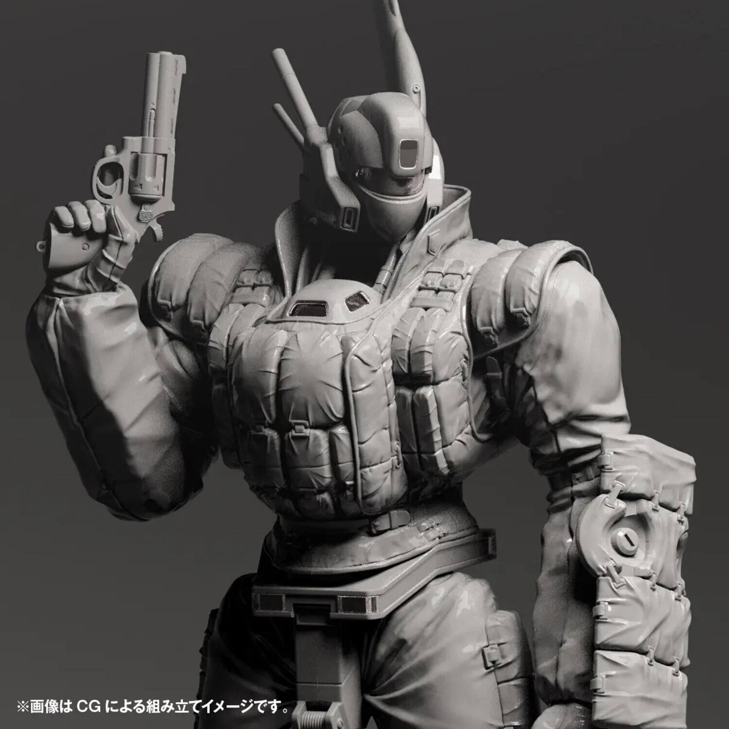 Alt View 4. PopMarket - Patlabor 2: The Movie - ARTPLA - Ingram Reactive Armor #1 1/35 Scale Model Kit   - COLLECTIBLES - Multicolor.