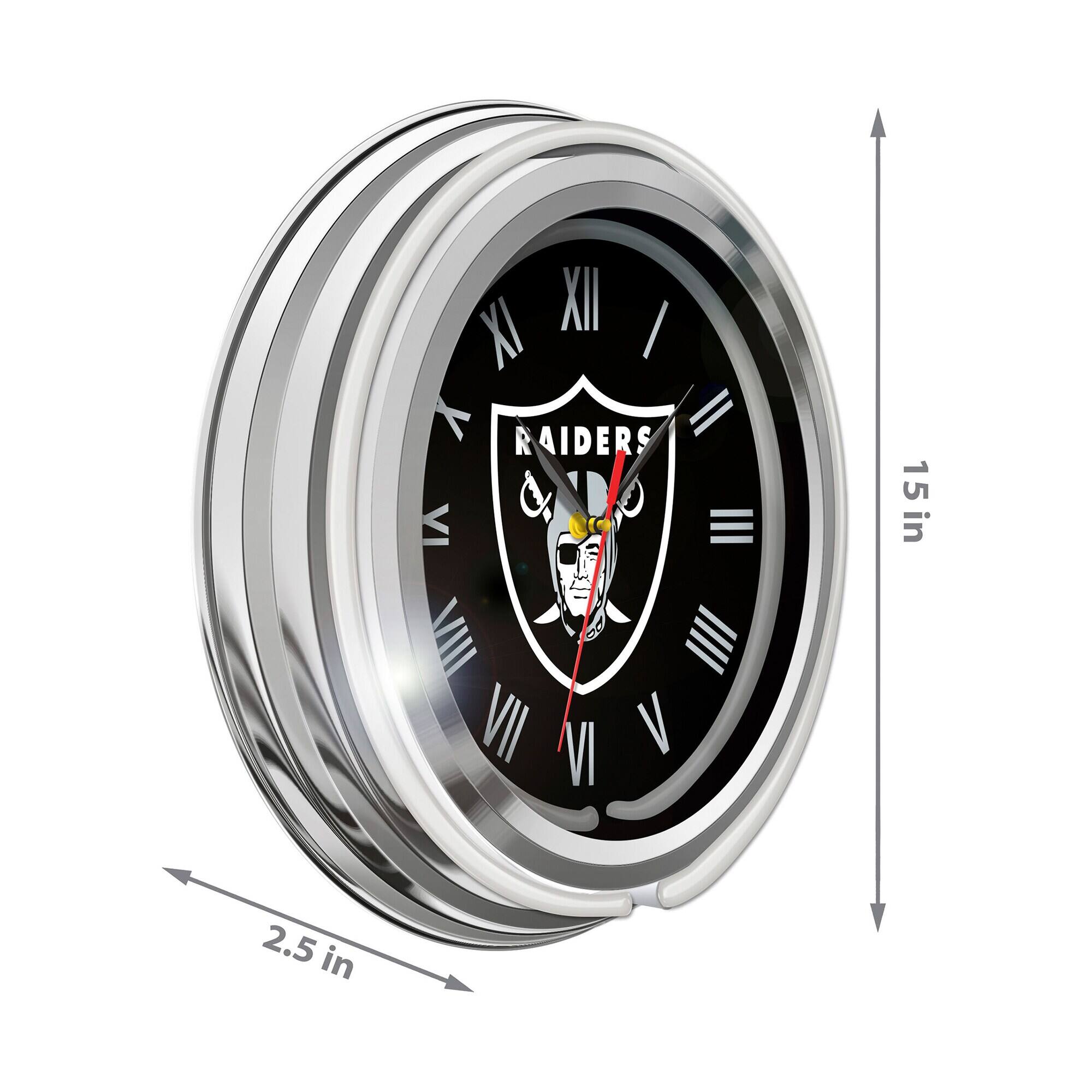 XII I XI II RAIDERS = R VI D  WI  VII VI V 15in 2.5 in