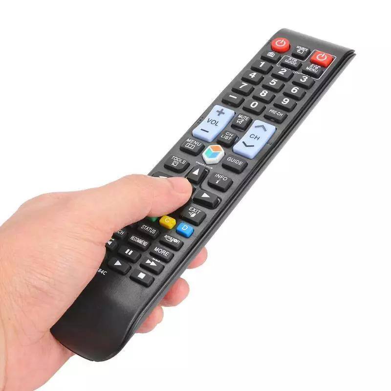 Source Guide 1 2 3 4 5 6 7 8 9 0 + - Mute Fre-CH Vol Menu Tools Guide SmartBue Info 84C + Exit Ch Status Recommend Amazon More