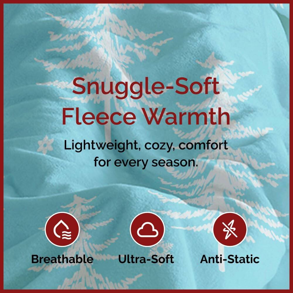 Snuggle-Soft Fleece Warmth  
Lightweight, cozy, comfort for every season.  
Breathable  
Ultra-Soft  
Anti-Static