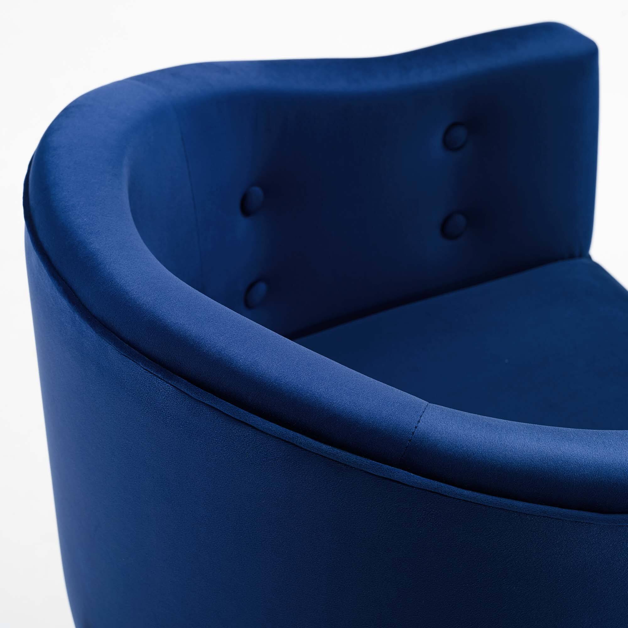 Alt View 4. Modway - Savour Tufted Counter Stool by Modway - Navy.