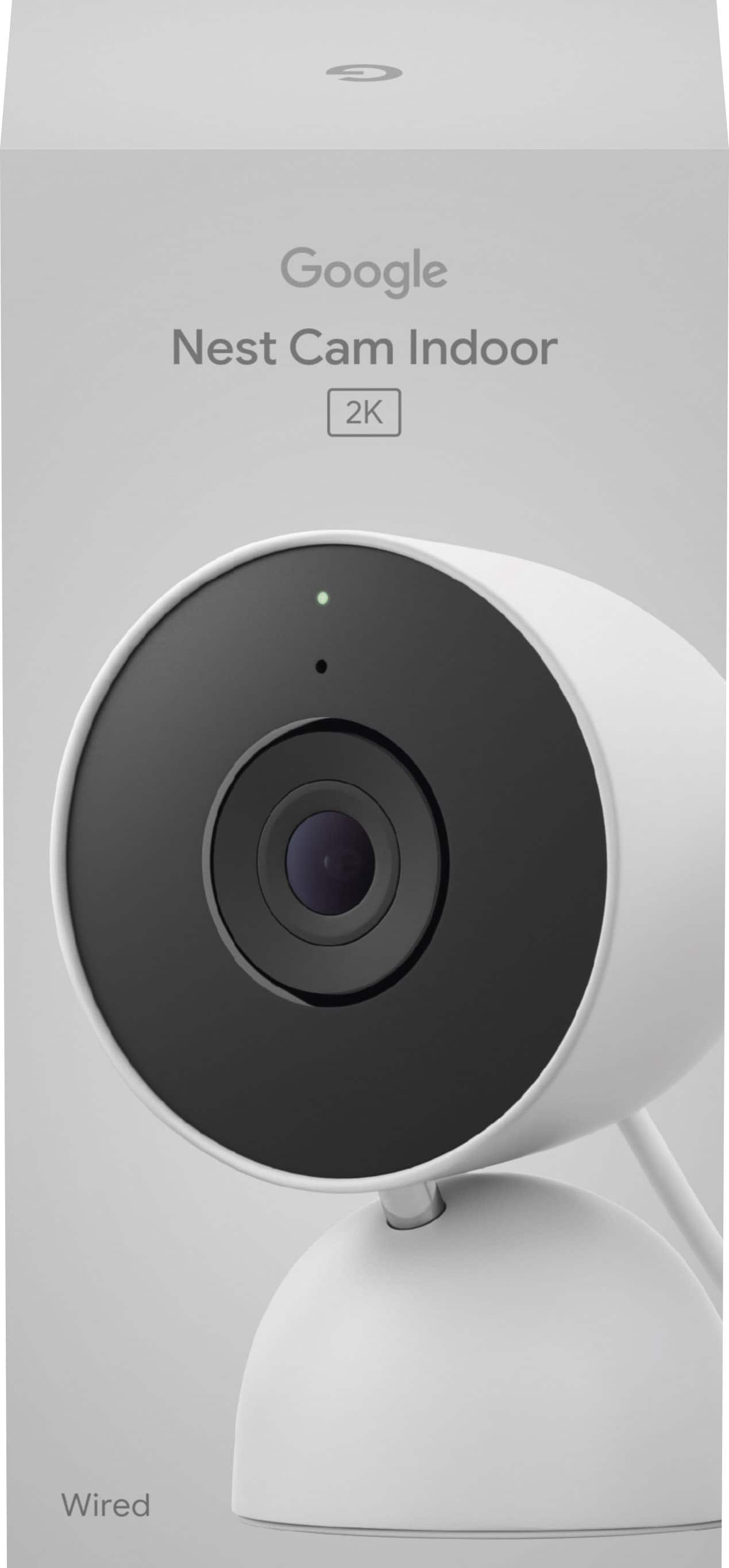 Google Nest Cam Indoor (wired, 3rd gen) Latest Model 2K Video and