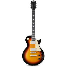 Lyxpro - 39” SB Series Electric Guitar, Solid Body Guitar W/Tone Controls & 3-Way Pickup - Sunburst