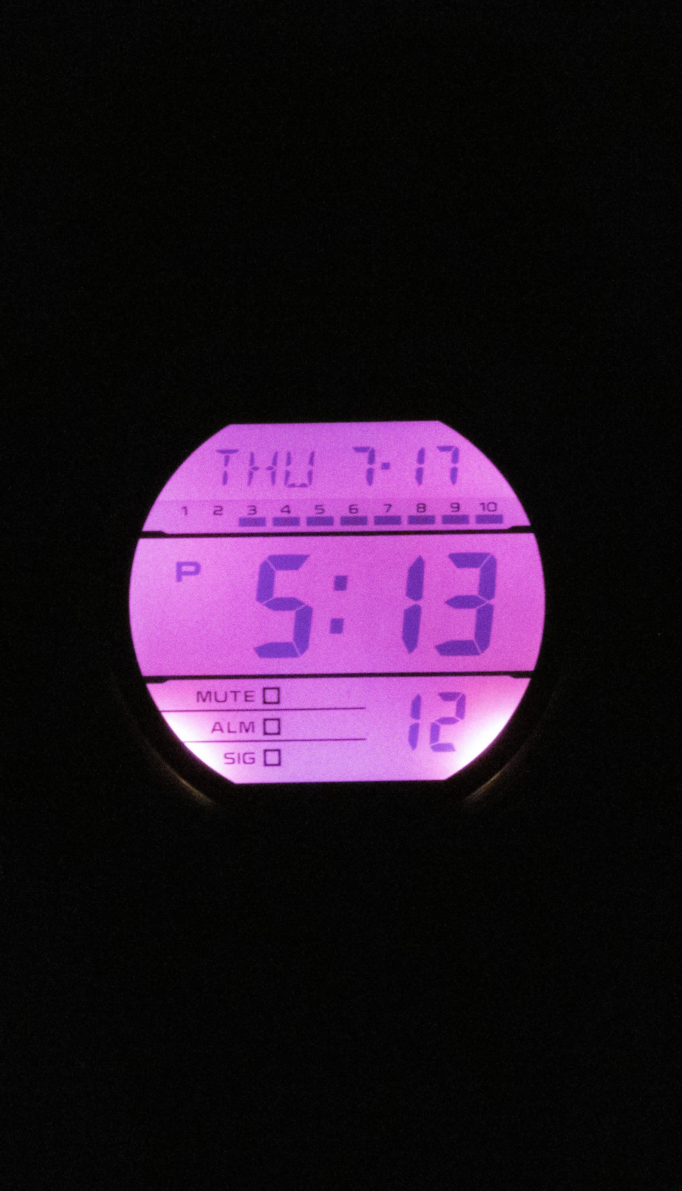 THU 7-17  
P 5:13  
MUTE ALM 12 SIG