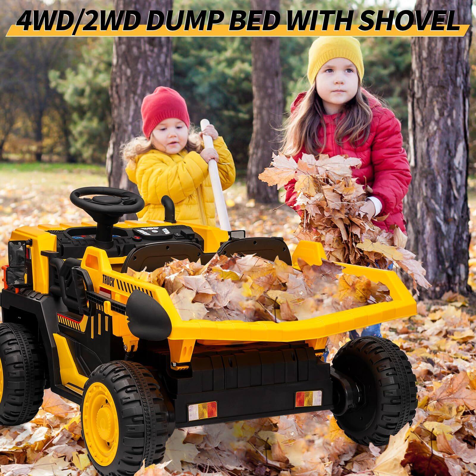 4WD/2WD DUMP BED WITH SHOVEL