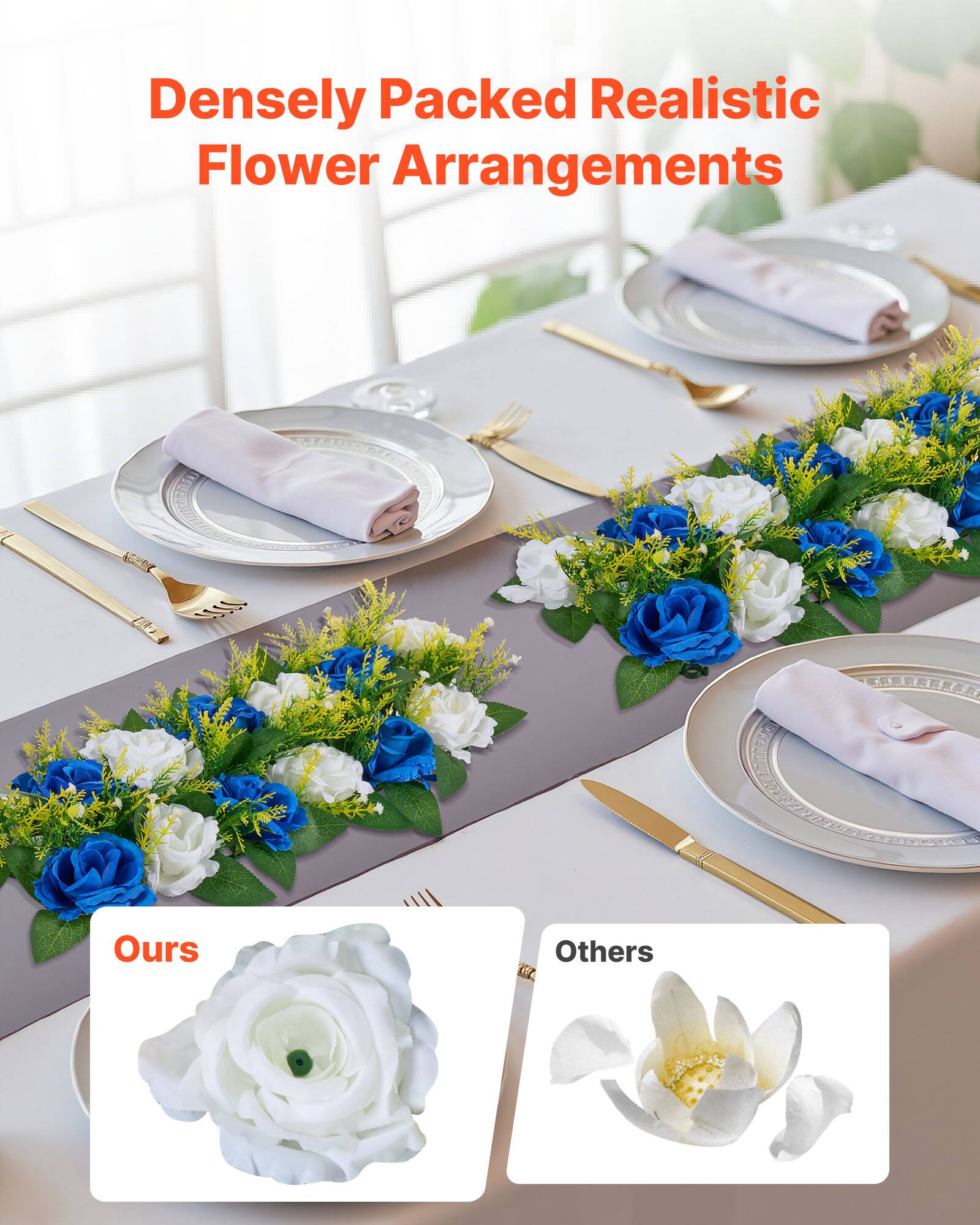 Densely Packed Realistic Flower Arrangements

Ours

Others