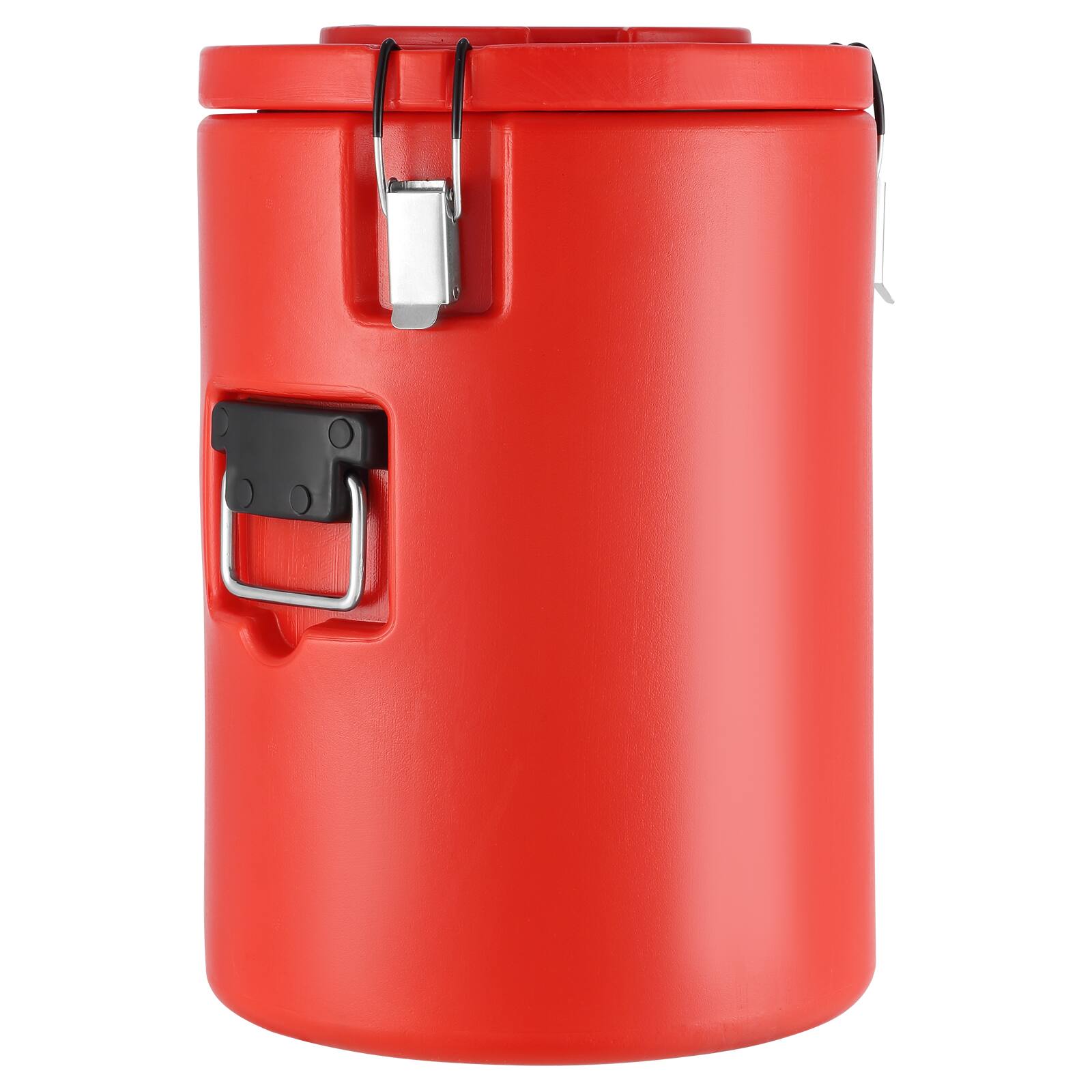 Alt View 5. VEVOR - 4.5 Gallon Stainless Steel Insulated Beverage Dispenser, 17.2 Liter, Thermal Hot and Cold Drink Server Dispenser - Red.