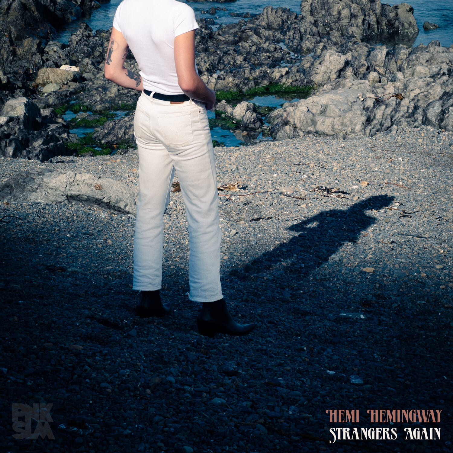 Hemi Hemingway - Strangers Again - White/Blue   - VINYL LP price history on PriceWatchPro