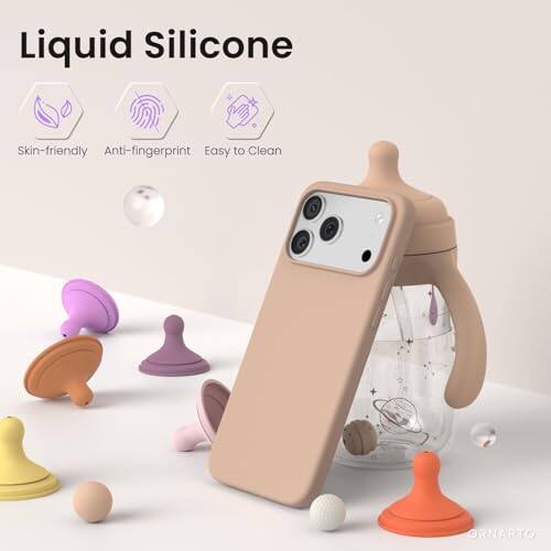 Liquid Silicone Skin-friendly Anti-fingerprint Easy to Clean ORNARTO