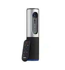 Angle. Logitech - ConferenceCam Connect 1080p Video Conferencing Camera for Business - Black.