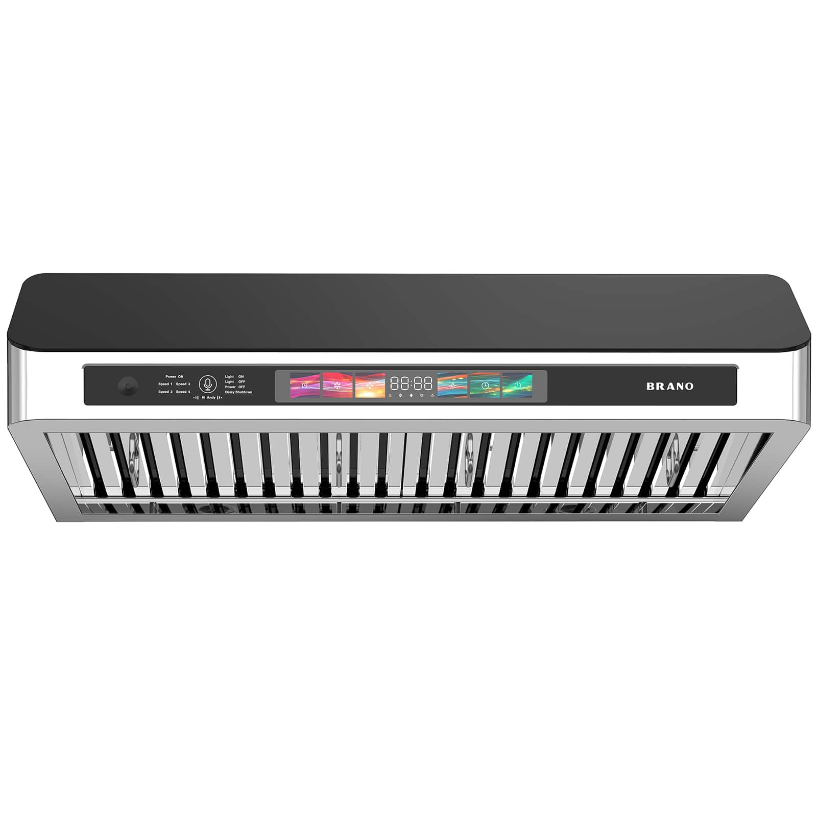 COWLOWN - 30 inches - Convertible - Under cabinet Range Hood - Black