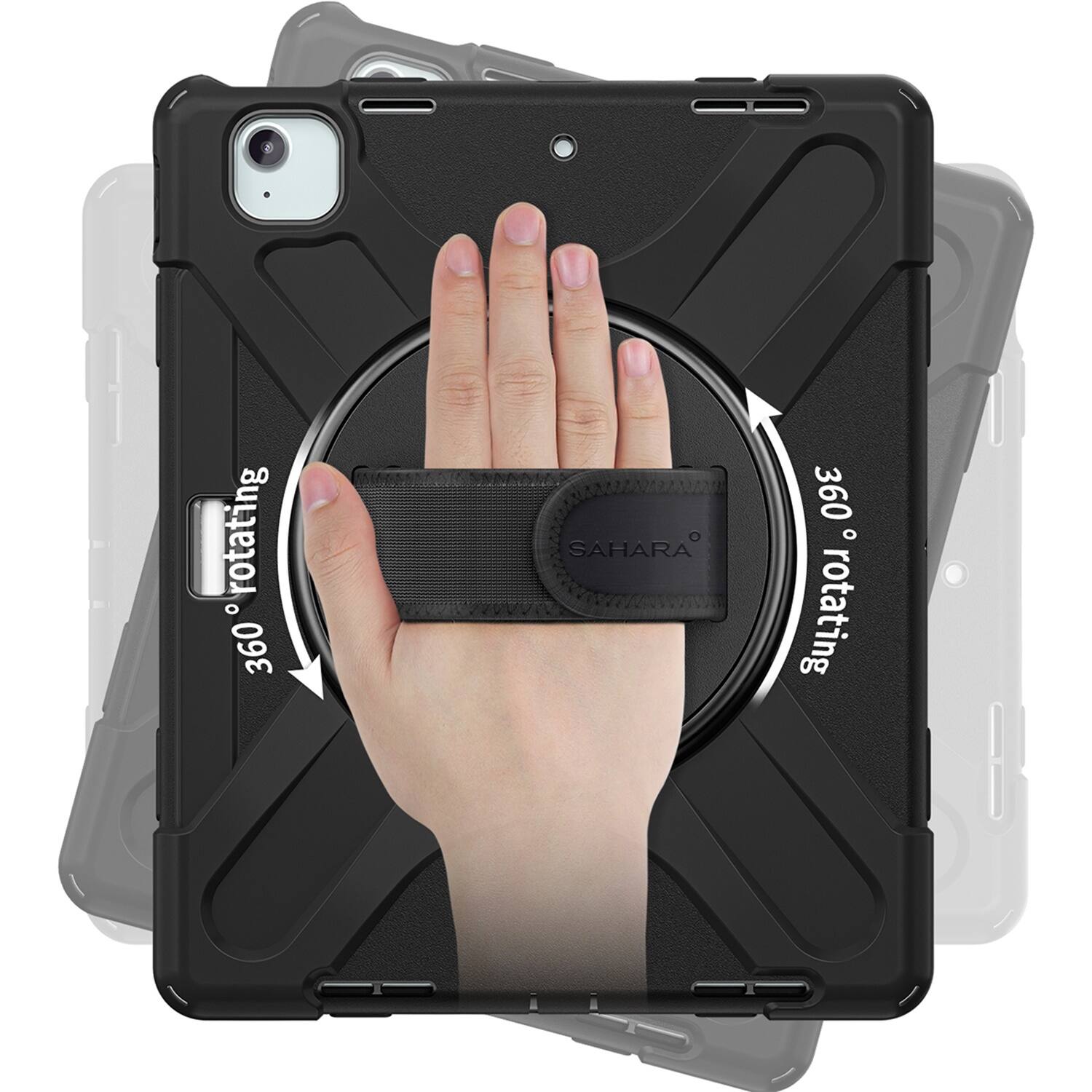 The text on the image reads "rotating 360 Sahara 360 rotating."