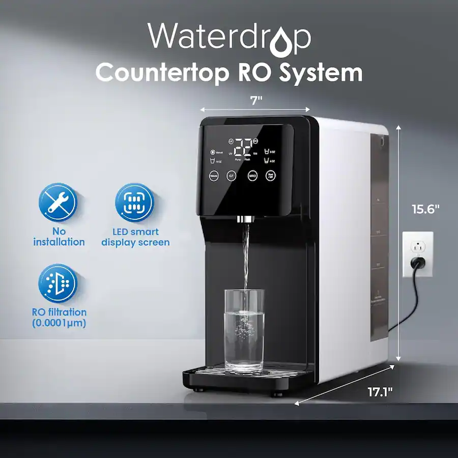 Waterdrop Ro System Waterdrop N1 Countertop Reverse Osmosis System Extra WD 10UA White WD ...