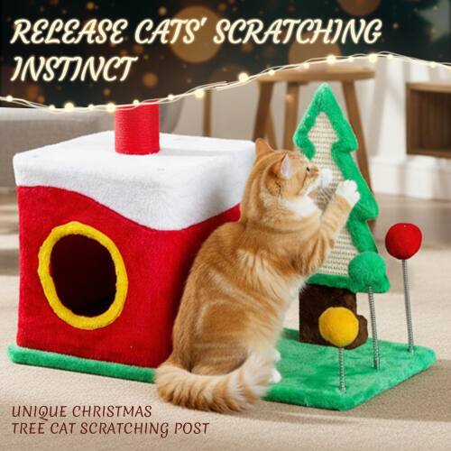 RELEASE CATS' SCRATCHING INSTINCT

UNIQUE CHRISTMAS TREE CAT SCRATCHING POST