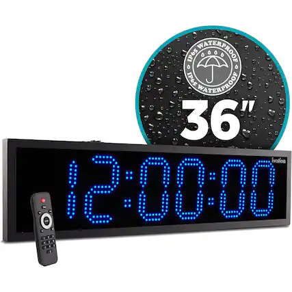 Soal IP65 WATERPROOF 36" ivation - 12:00:00 - 1 - - 1 - - 1 1