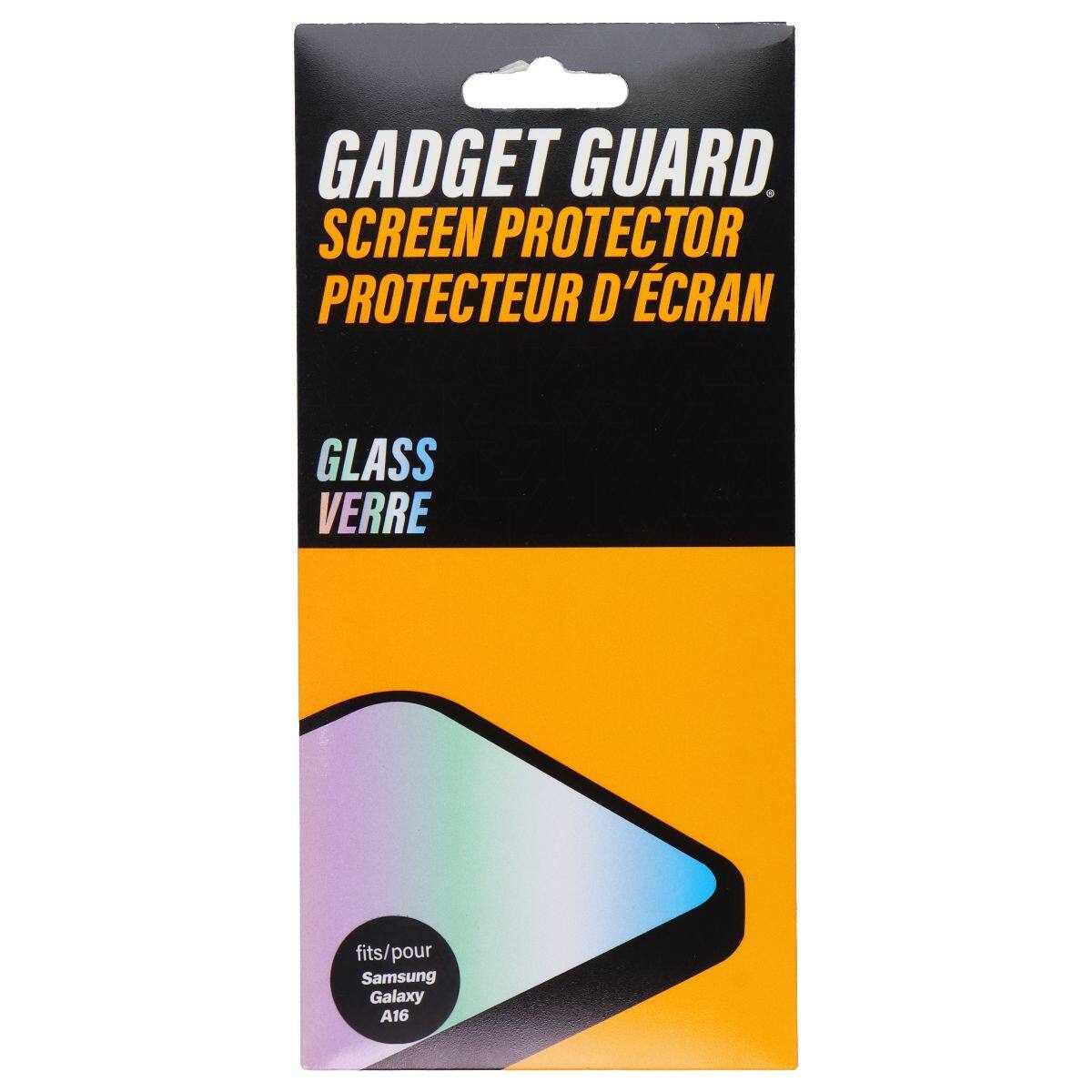 GADGET GUARD. SCREEN PROTECTOR PROTECTEUR D'ÉCRAN GLASS VERRE fits/pour Samsung Galaxy A16