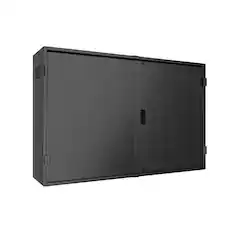Front. Storm Shell - Storm Shell Pro Weatherproof 55" Outdoor TV Enclosure - Black.