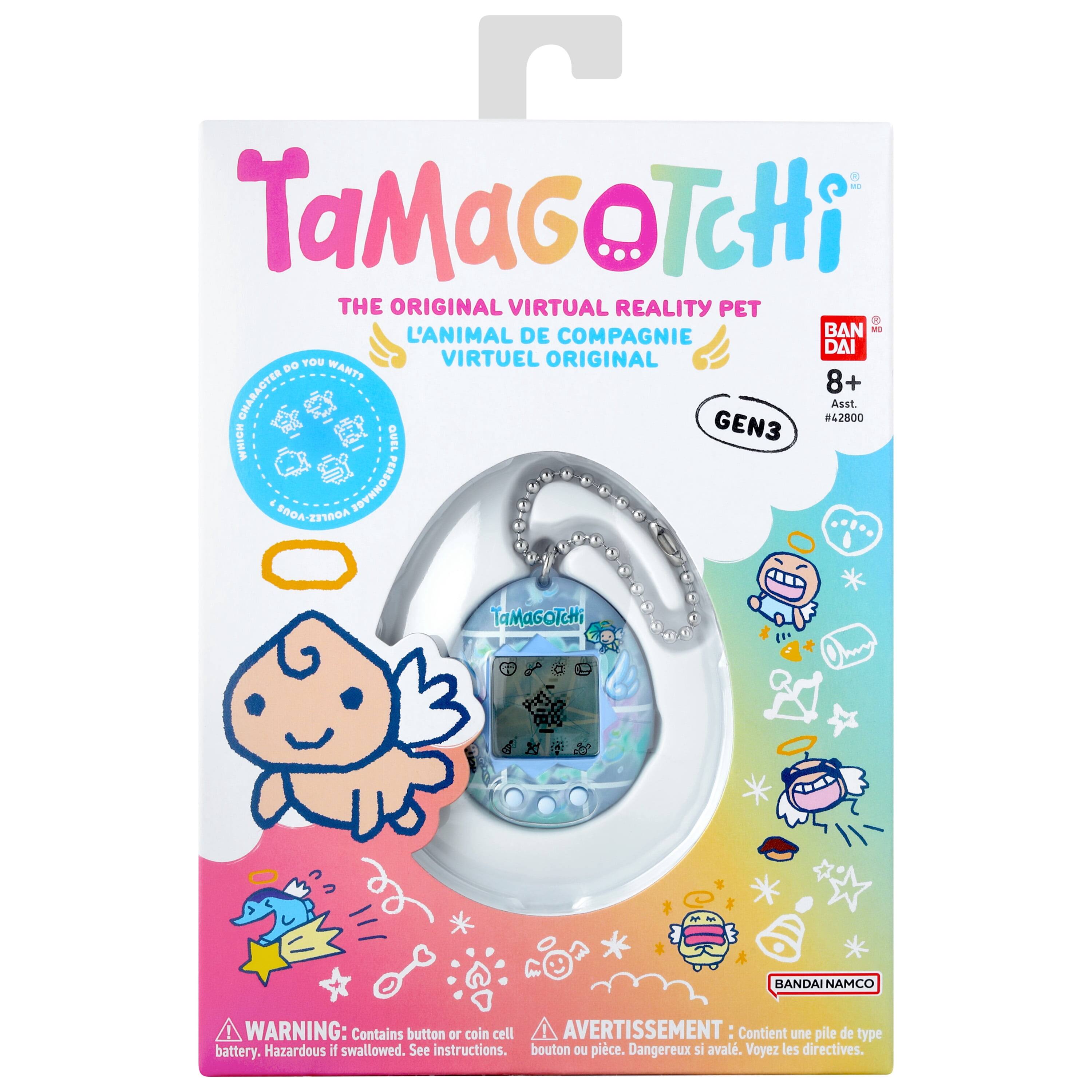 TaMaGoTcHi THE ORIGINAL VIRTUAL REALITY PET BAN ! L'ANIMAL DE COMPAGNIE DAI DO YOU VIRTUEL ORIGINAL WANTY 8+ CHARACTER #42800 AGSt WHICH GUEL GEN3 FROA-ETTOA PERSONNAGE TaMaGoTcHi BANDAI NAMCO

WARNING: Contains button or coin cell battery. Hazardous if swallowed. See instructions.

AVERTISSEMENT : Contient une pile de type bouton ou pièce. Dangereux si avalé. Voyez les directives.