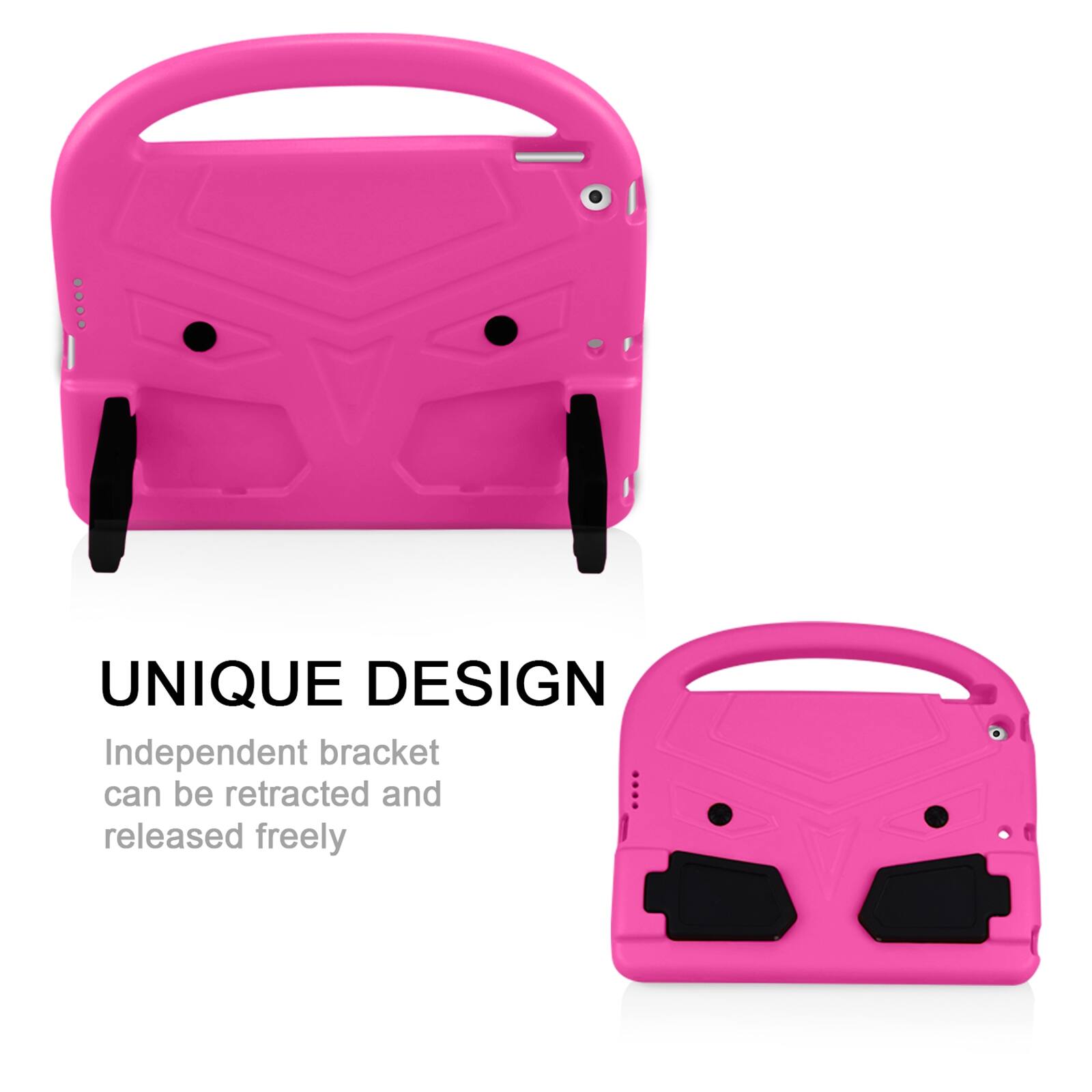 UNIQUE DESIGN  
Independent bracket can be retracted and released freely