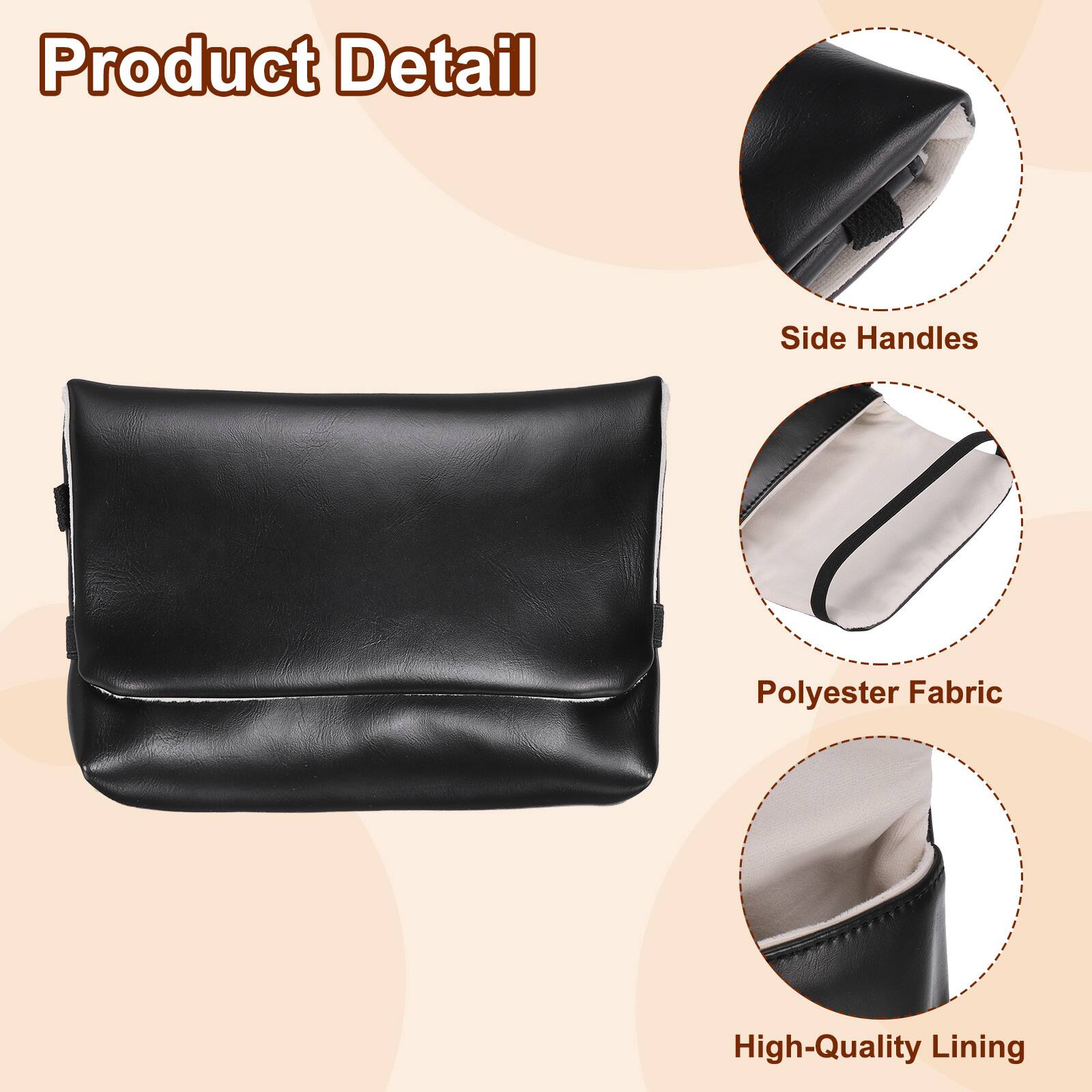 Product Detail

- Side Handles
- Polyester Fabric
- High-Quality Lining