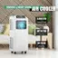 Powerful & Energy-Saving Air Cooler: 9,000 BTU Cooling Power, Up to 250 Sq. Ft, Up to 50 Pints/Day.