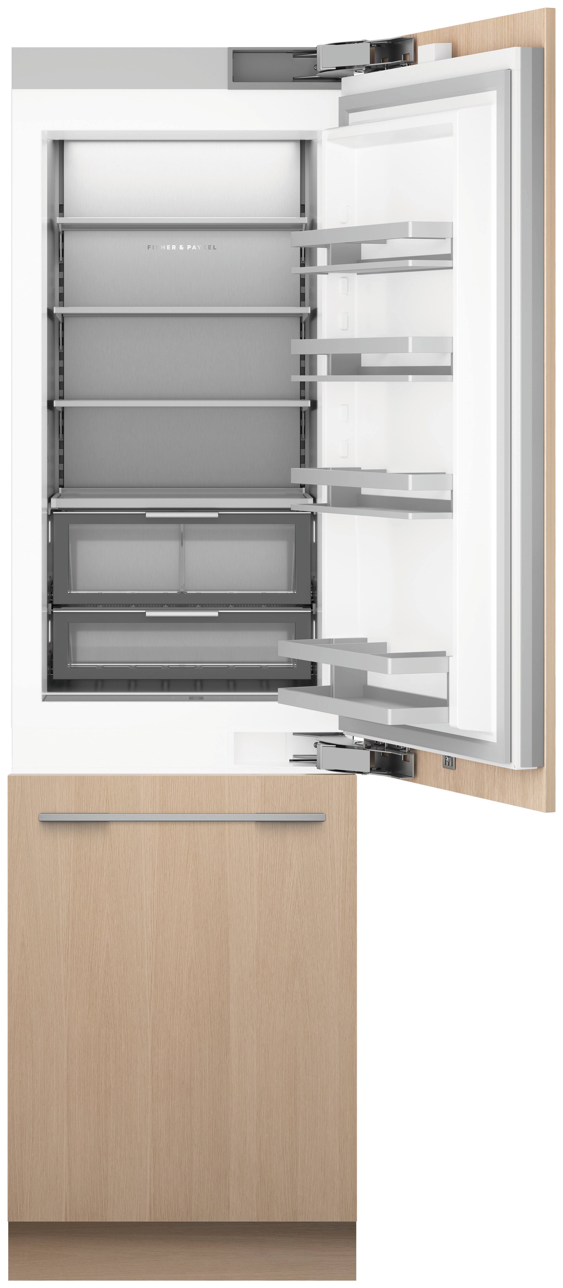 The text on the image reads "FL HE. 4 PAI .L 10". However, it is unclear what this text represents or refers to. It could be a reference to the refrigerator's model, size, or some other information.