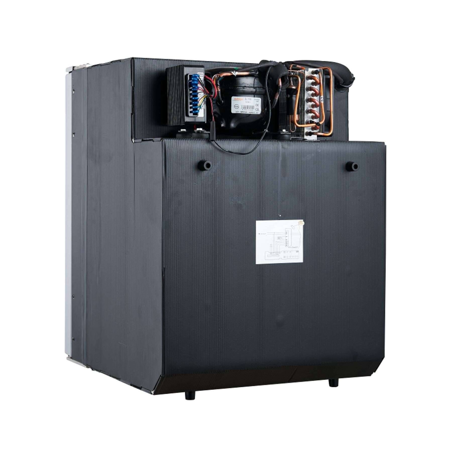 Alt View 10. Equator - Equator 12V/DC Mini-Fridge Freezer 2.8cf Silver for RV BOAT OFF-GRID Compact Refrigerator Anti Corrosion - Silver.