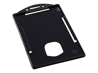 Alt View 1. Sicurix - SICURIX ID Badge Holders, Black, 25/Box - Black.