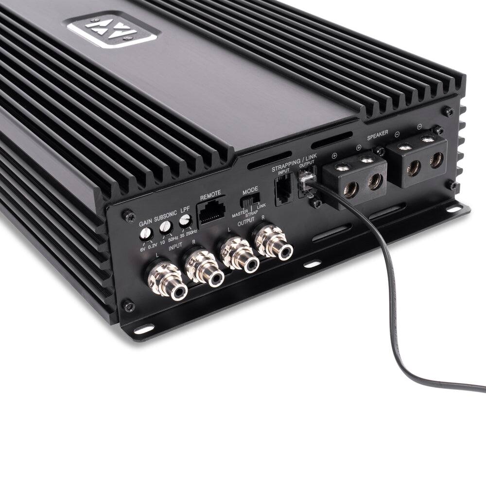 V SPEAKER / LINK STRAPPING OUTPUT INPUT REMOTE MODE LPF LINK SUBSONIC MASTER GAIN OUTPUT L 2508 10 BOHE A ev 0.2V INPUT 1