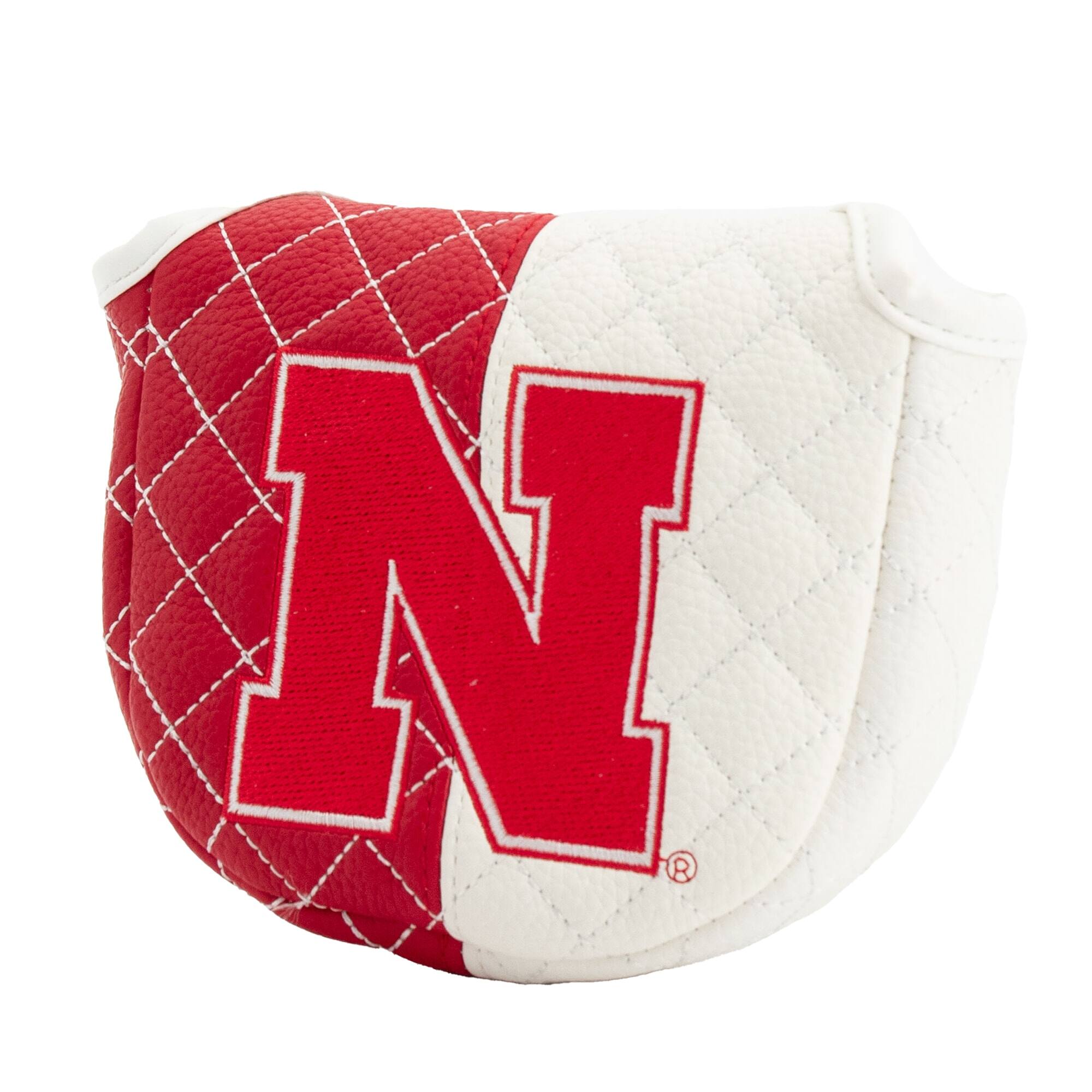 Alt View 2. Team Golf - Nebraska Huskers Quilted Mallet Putter Cover - Multicolor.