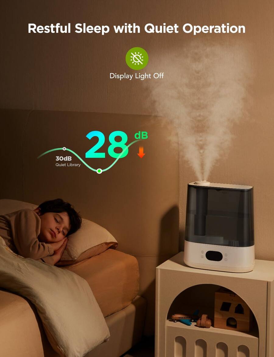 Stylel Star Diffuser with Cool Mist, Quiet Operation, Large Capacity ...
