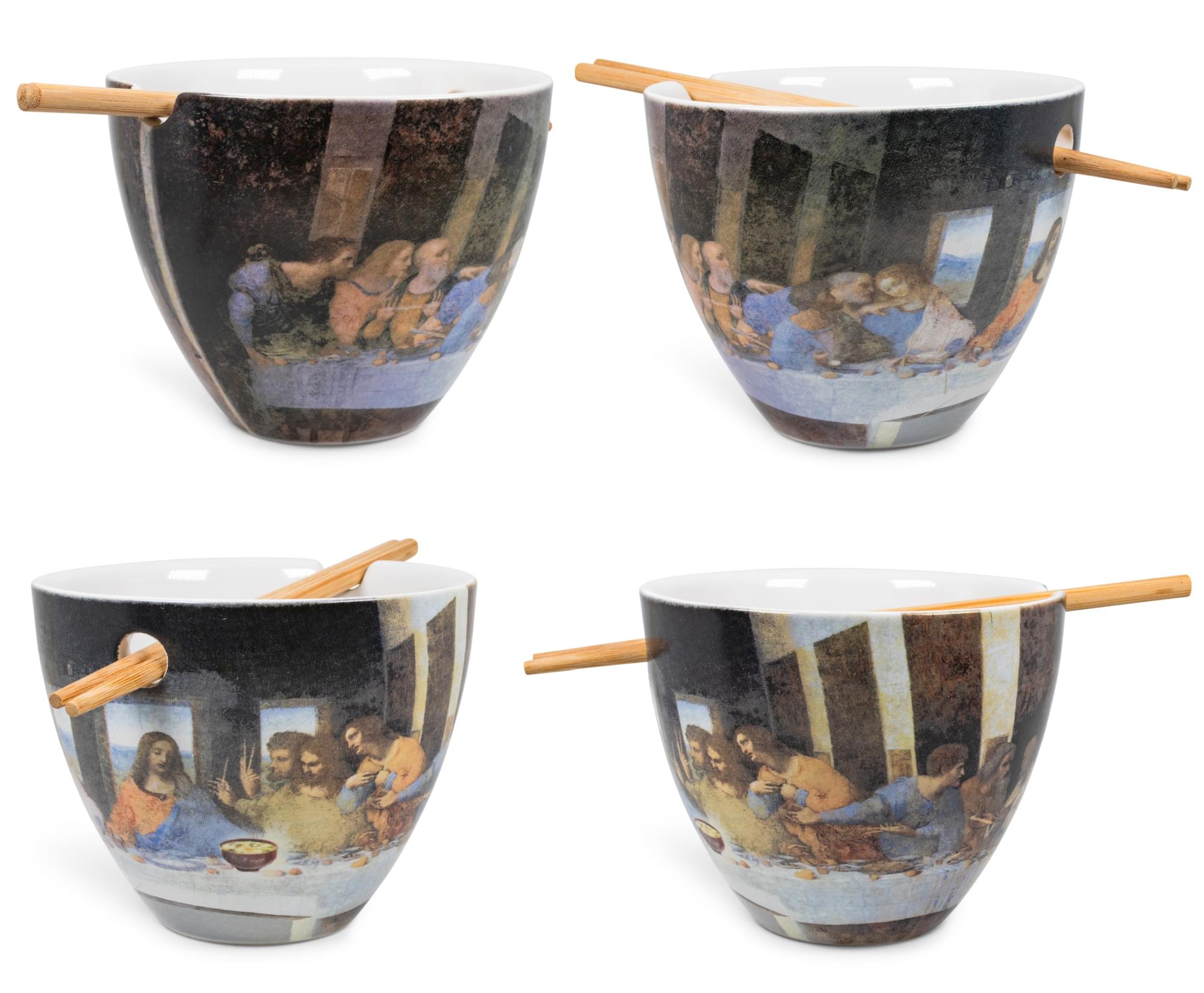 Alt View 1. Boom Trendz - Bowl Bop Last Ramen Supper Japanese Dinner Set | 16-Ounce Ramen Bowl, Chopsticks - Black.
