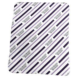 Logo Brands - Colorado Rockies 50" x 60" Classic Vertical Stripe Fleece Throw Blanket - Multicolor