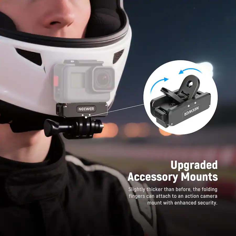 Neewer Magnetic Quick Release Adapter for DJI Action Cameras 1/4 ...
