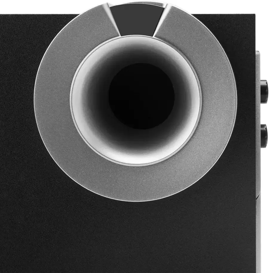 Alt View 3. Edifier - M201BT 2.1 Bluetooth Multimedia Speaker System (3-Piece) - Black.