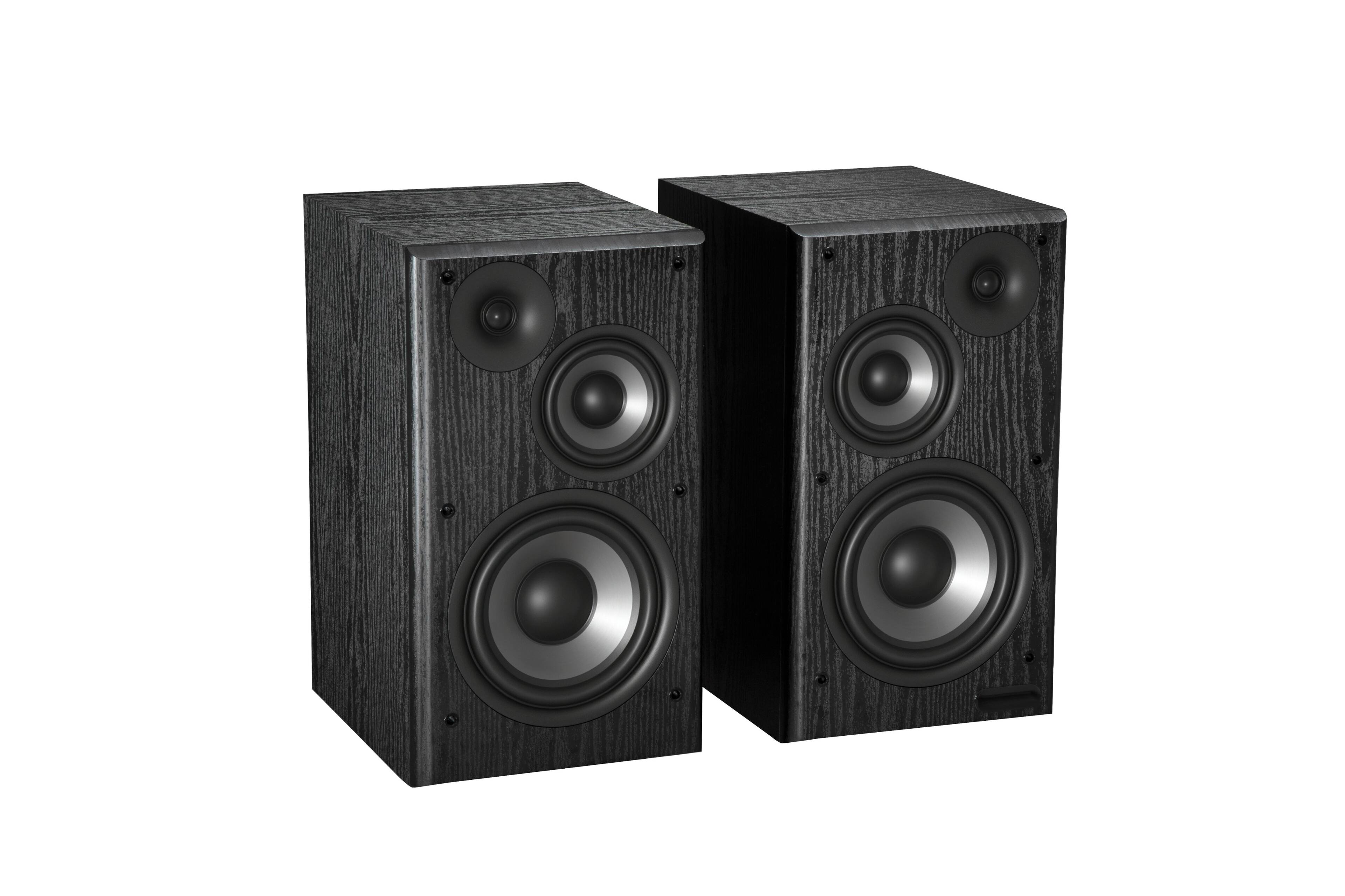 Back. Edifier - R2750DBMKII Audiophile Active Bookshelf Bluetooth 6.0 and Optical Input - 2.0 Speaker (Pair) - Black.