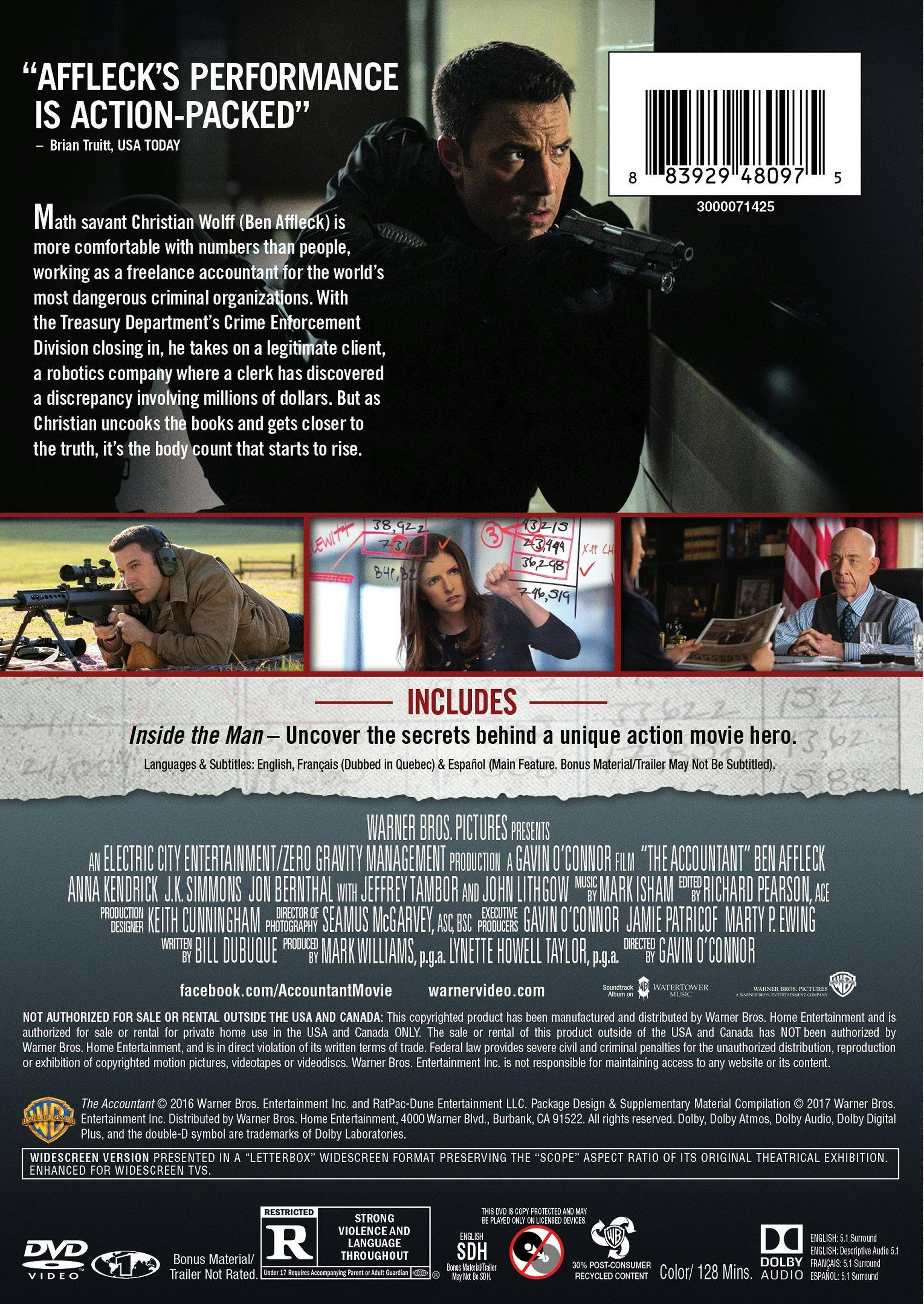 Angle. The Accountant [DVD].