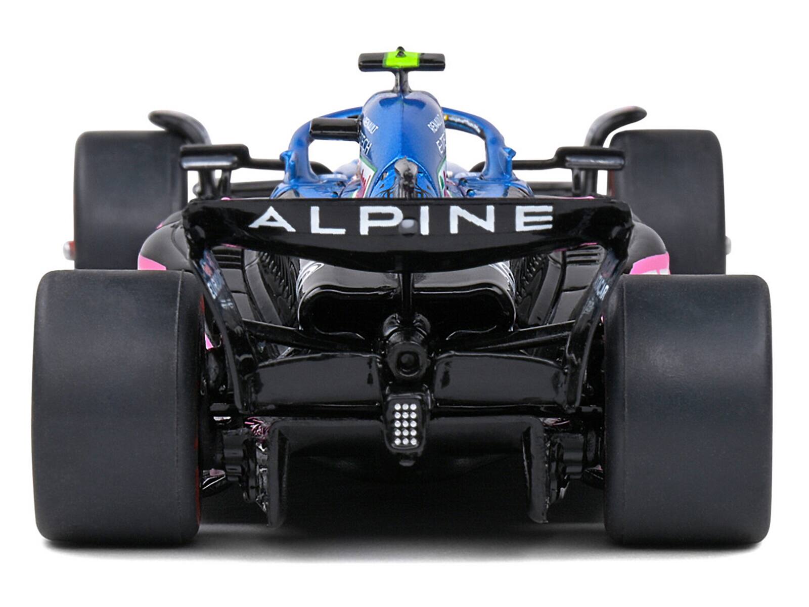 Left. Solido - Alpine A523 #10 Pierre Gasly "BWT" 3rd Place Formula One F1 "Dutch GP" (2023) 1/43 Diecast Model Car by Solido - Multicolor.