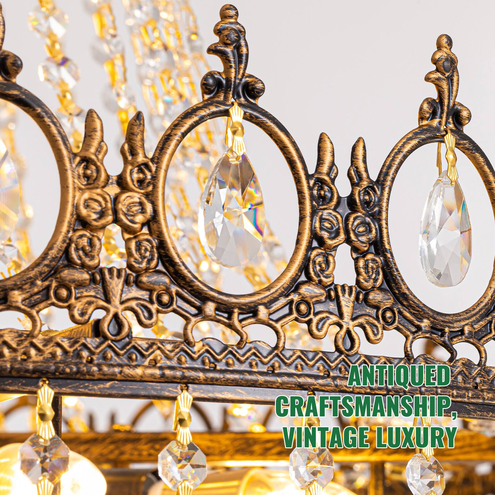 Antiqued Craftsmanship, Vintage Luxury