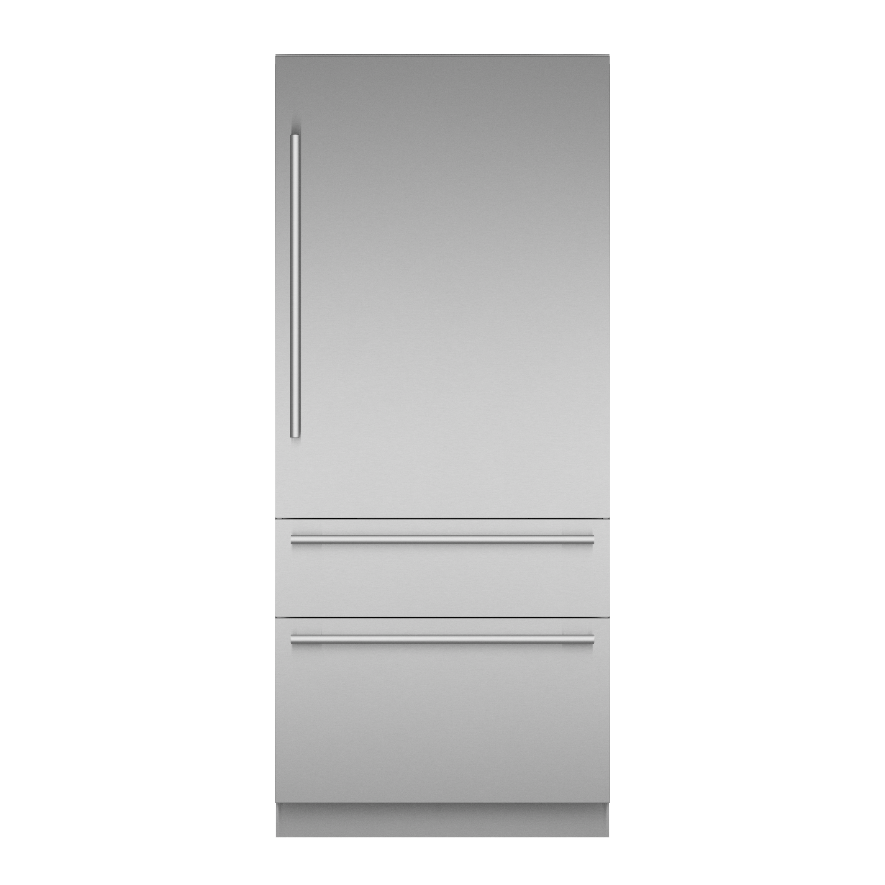 Thermador - Freedom Collection 36 in Wide 18.8 Cu. Ft. Smart Built-in 3-Door Bottom Freezer Refrigerator - Stainless Steel price history on PriceWatchPro
