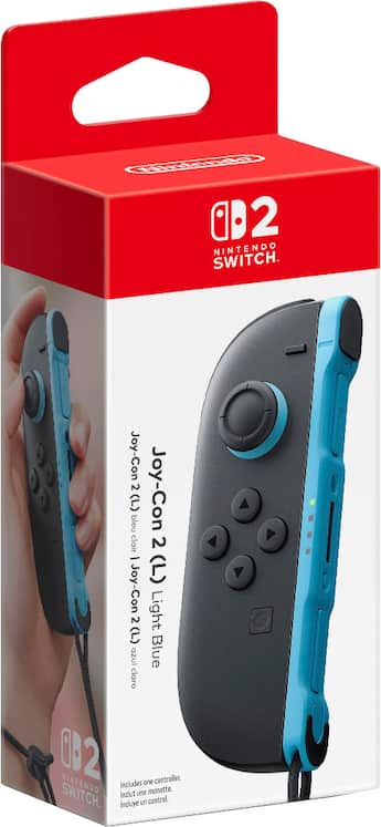 Nintendo Joy Con 2 (L) Light Blue - Best Buy Nintendo Joy Con 2 (L) Light Blue - Best Buy